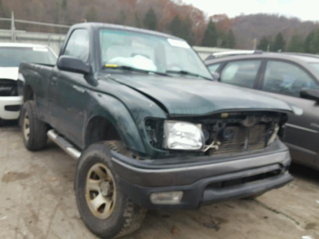 5TEPM62N52Z028894 - 2002 TOYOTA TACOMA GREEN photo 1