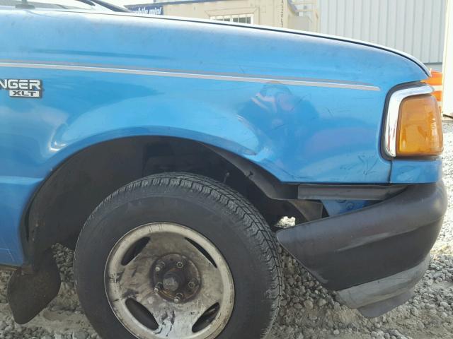 1FTCR14XXRTA61190 - 1994 FORD RANGER SUP BLUE photo 9