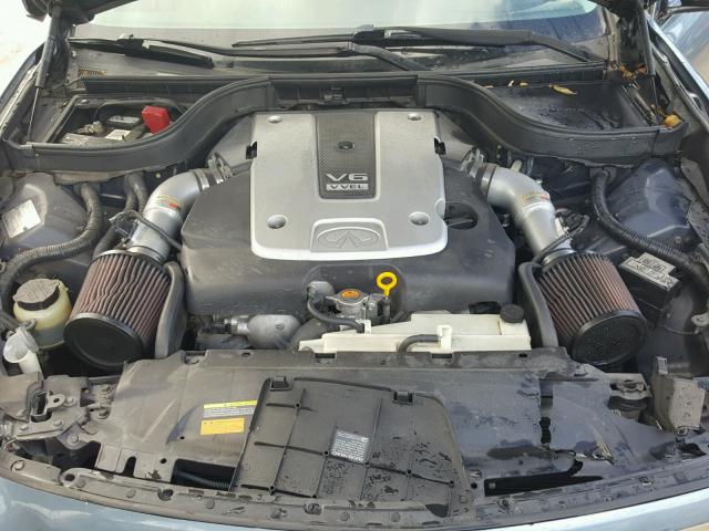 JNKCV61E89M301437 - 2009 INFINITI G37 BASE GRAY photo 7