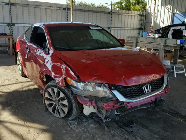 1HGCT1B79DA013769 - 2013 HONDA ACCORD EX RED photo 1