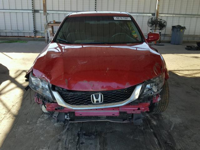 1HGCT1B79DA013769 - 2013 HONDA ACCORD EX RED photo 9