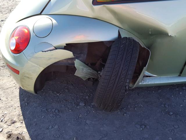 3VWSW31CX6M418103 - 2006 VOLKSWAGEN NEW BEETLE Yaşıl foto 9