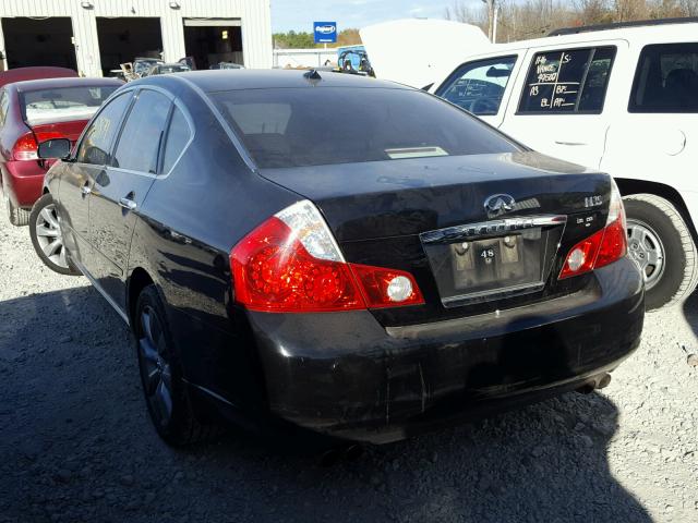 JNKAY01E17M311753 - 2007 INFINITI M35 BASE BLACK photo 3