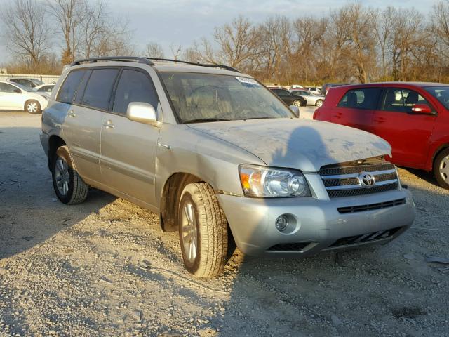 JTEGW21A470016532 - 2007 TOYOTA HIGHLANDER SILVER photo 1