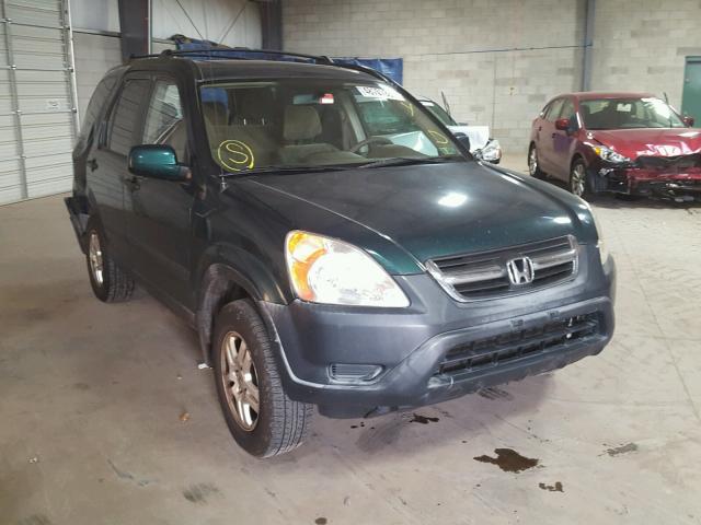 JHLRD78812C068617 - 2002 HONDA CR-V EX მწვანე ფოტო 1
