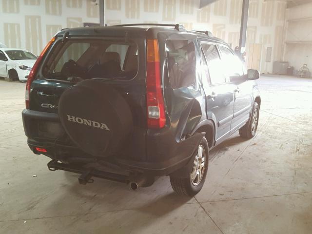 JHLRD78812C068617 - 2002 HONDA CR-V EX მწვანე ფოტო 4