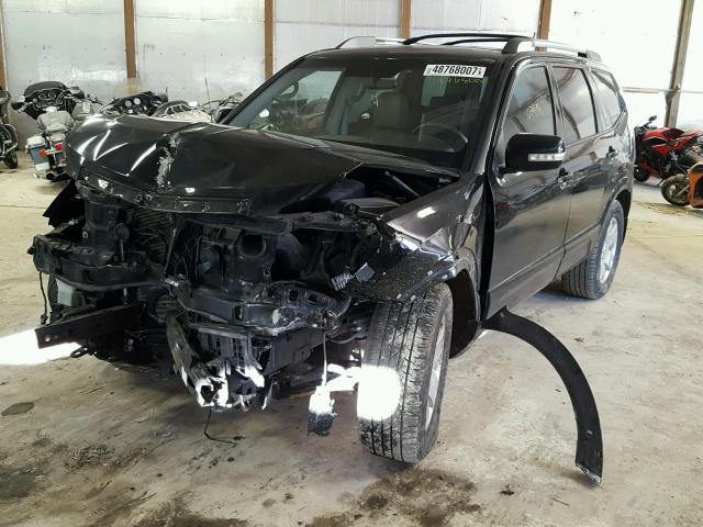 KNDJJ742895029106 - 2009 KIA BORREGO LX BLACK photo 2