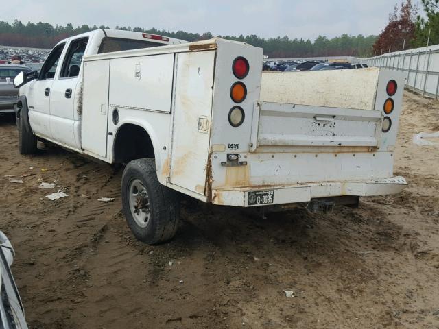 1GBHC23U17F107784 - 2007 CHEVROLET SILVERADO WHITE photo 3