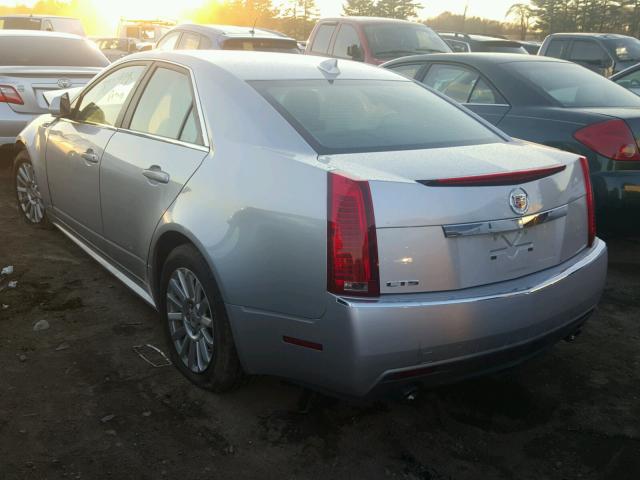 1G6DE5EG7A0139259 - 2010 CADILLAC CTS LUXURY SILVER photo 3