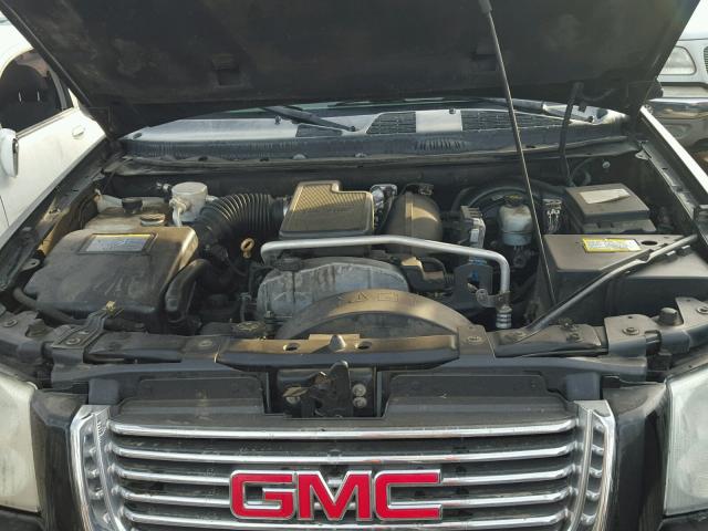 1GKDT13S972310114 - 2007 GMC ENVOY BLACK photo 7