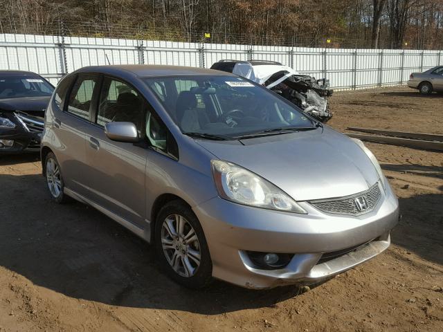 JHMGE88439S001889 - 2009 HONDA FIT SPORT SILVER photo 1