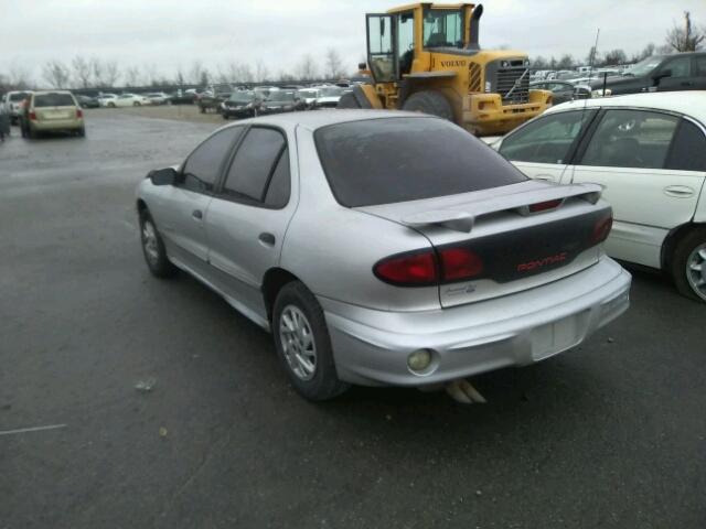 1G2JB524027351243 - 2002 PONTIAC SUNFIRE SE SILVER photo 4