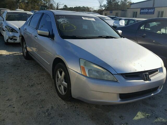 1HGCM56633A120112 - 2003 HONDA ACCORD EX SILVER photo 1