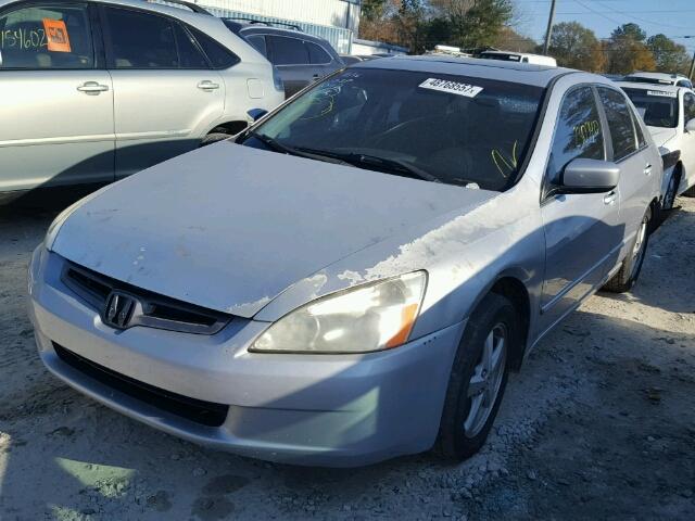 1HGCM56633A120112 - 2003 HONDA ACCORD EX SILVER photo 2