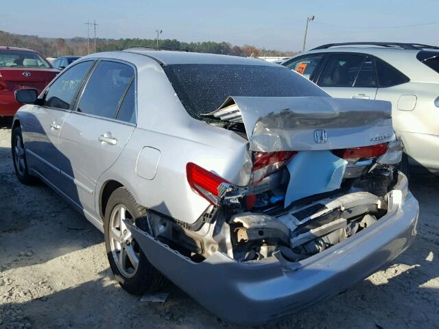 1HGCM56633A120112 - 2003 HONDA ACCORD EX SILVER photo 3