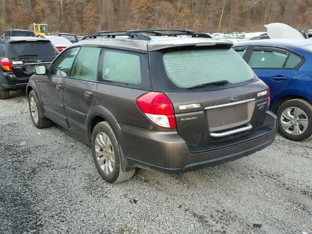 4S4BP86CX84328997 - 2008 SUBARU OUTBACK 3. BROWN photo 3