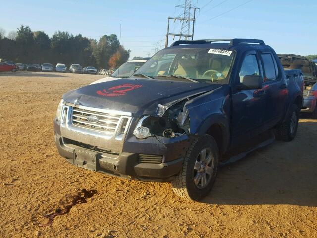 1FMEU31K07UA10375 - 2007 FORD EXPLORER S BLUE photo 2