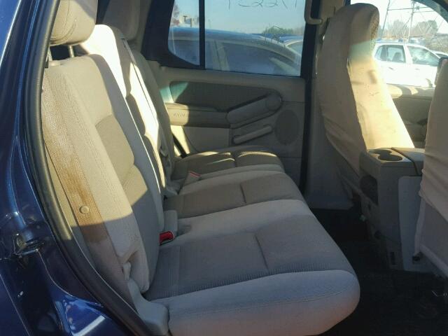 1FMEU31K07UA10375 - 2007 FORD EXPLORER S BLUE photo 6