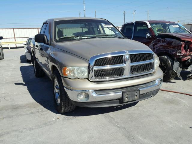 1D7HA18N43S125653 - 2003 DODGE RAM 1500 S TAN photo 1