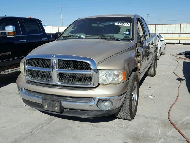 1D7HA18N43S125653 - 2003 DODGE RAM 1500 S TAN photo 2