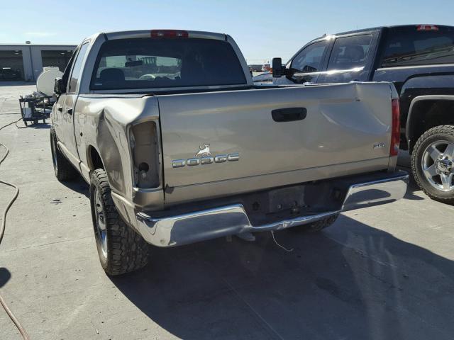 1D7HA18N43S125653 - 2003 DODGE RAM 1500 S TAN photo 3