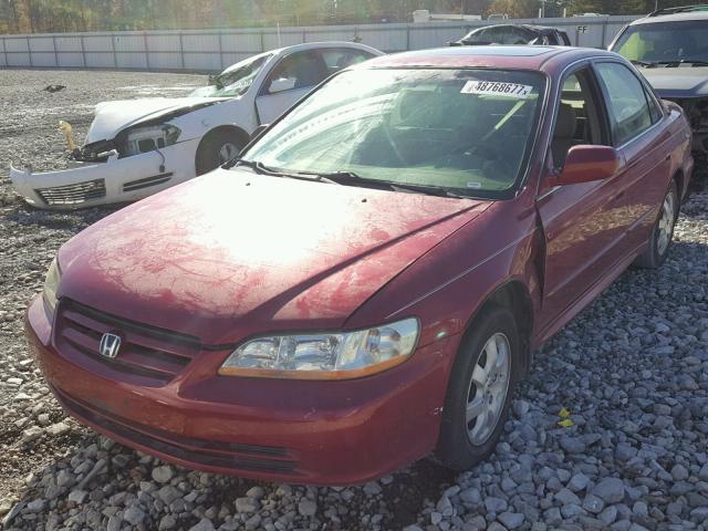 JHMCG56661C027753 - 2001 HONDA ACCORD EX RED photo 2