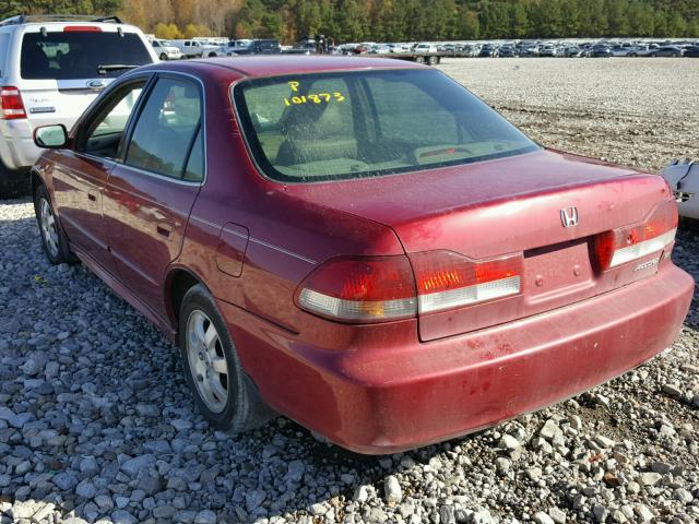 JHMCG56661C027753 - 2001 HONDA ACCORD EX RED photo 3