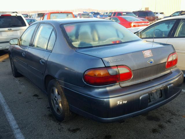 1G1ND52JX3M728587 - 2003 CHEVROLET MALIBU GRAY photo 3