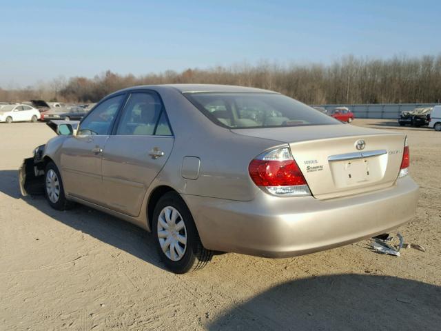 4T1BE30K06U689421 - 2006 TOYOTA CAMRY LE 金色 照片 3