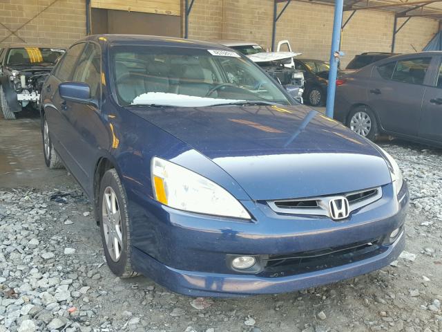 1HGCM66513A040305 - 2003 HONDA ACCORD EX BLUE photo 1