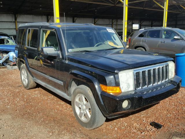 1J8HH48P07C563359 - 2007 JEEP COMMANDER შავი ფოტო 1