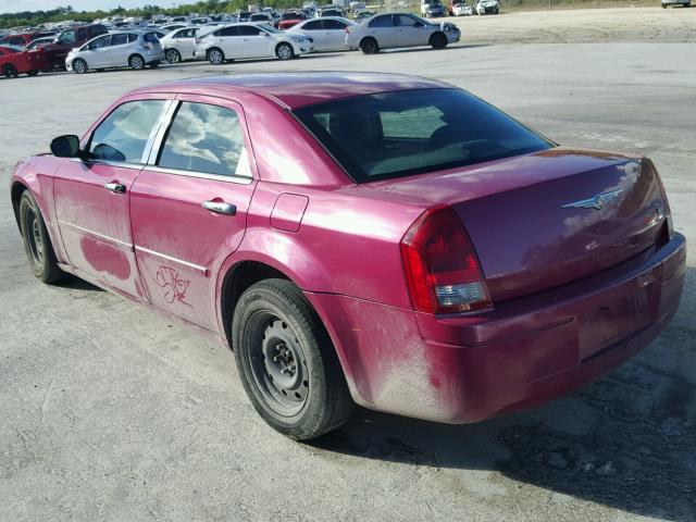 2C3KA43RX7H716339 - 2007 CHRYSLER 300 PINK photo 3