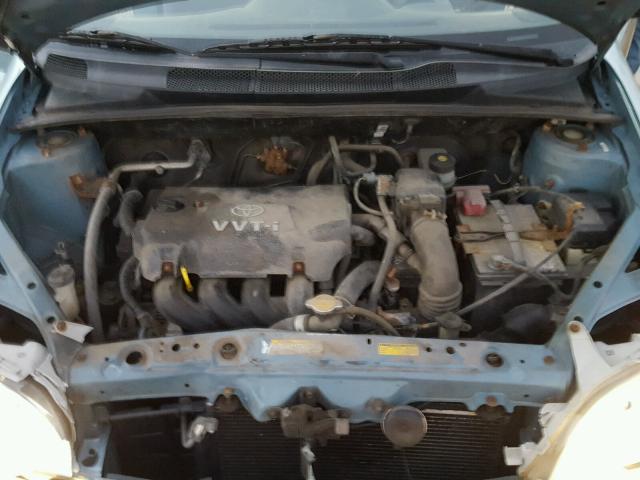 JTDAT1232Y0072001 - 2000 TOYOTA ECHO BLUE photo 7