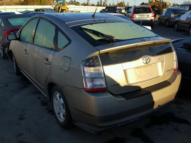 JTDKB20UX53108357 - 2005 TOYOTA PRIUS GRAY photo 3