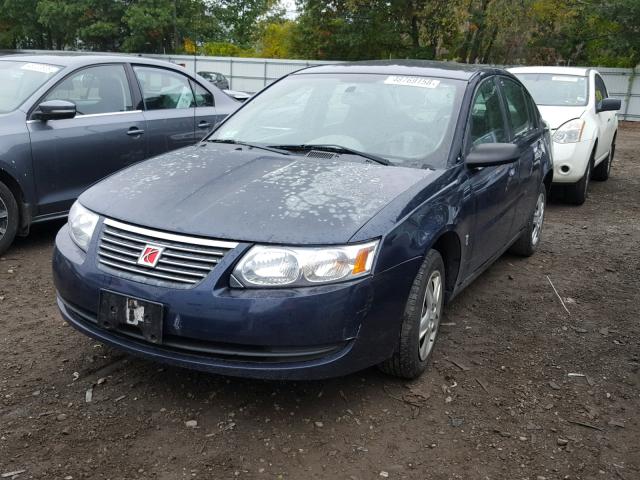 1G8AJ55F07Z196940 - 2007 SATURN ION LEVEL BLUE photo 2