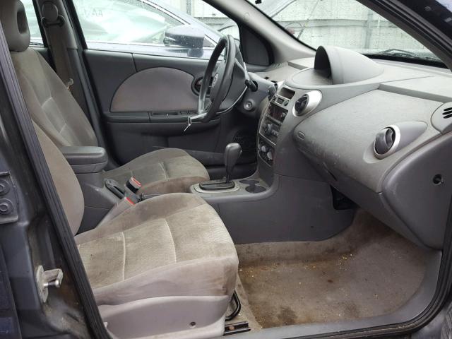 1G8AJ55F07Z196940 - 2007 SATURN ION LEVEL BLUE photo 5