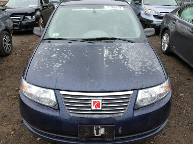 1G8AJ55F07Z196940 - 2007 SATURN ION LEVEL BLUE photo 9