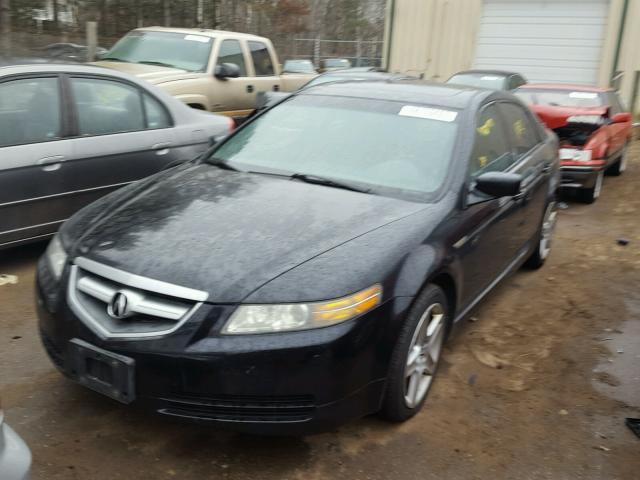 19UUA66264A017090 - 2004 ACURA TL BLACK photo 2