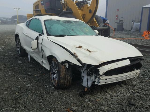 1FA6P8RF2F5501422 - 2015 FORD MUSTANG 50 WHITE photo 1