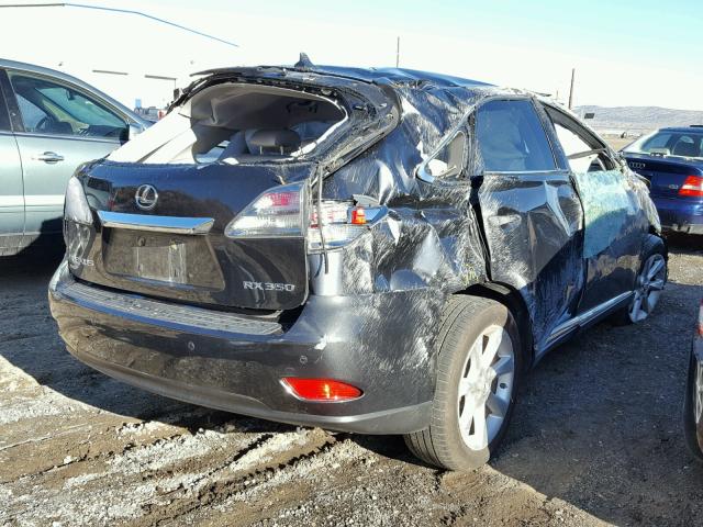 JTJBK1BA7A2428732 - 2010 LEXUS RX 350 BLACK photo 4