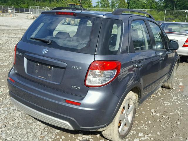 JS2YB413296202268 - 2009 SUZUKI SX4 TECHNO GRAY photo 4