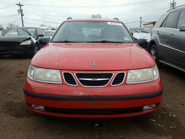 YS3ED59AX53514715 - 2005 SAAB 9-5 ARC RED photo 9