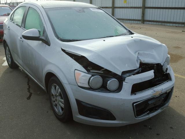 1G1JA5SH0C4142503 - 2012 CHEVROLET SONIC LS SILVER photo 1