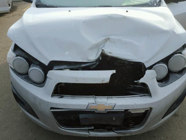 1G1JA5SH0C4142503 - 2012 CHEVROLET SONIC LS SILVER photo 7