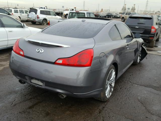 JN1CV6EK4DM920694 - 2013 INFINITI G37 JOURNE GRAY photo 4