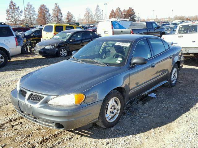 1G2NE52E25M133764 - 2005 PONTIAC GRAND AM S GRAY photo 2