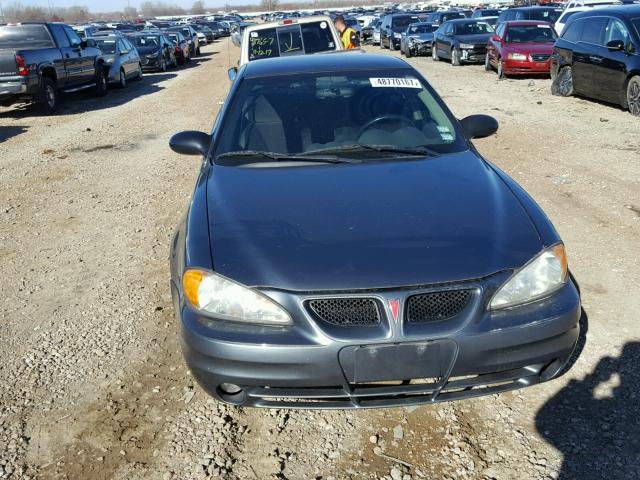 1G2NE52E25M133764 - 2005 PONTIAC GRAND AM S GRAY photo 9