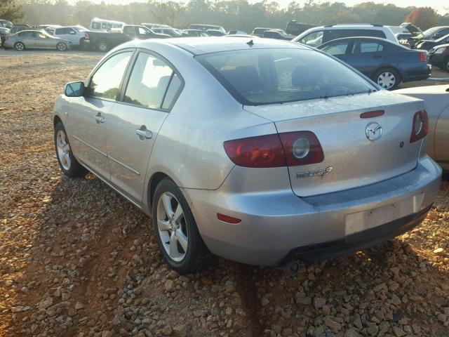 JM1BK12F461478841 - 2006 MAZDA 3 I SILVER photo 3