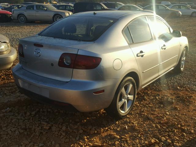 JM1BK12F461478841 - 2006 MAZDA 3 I SILVER photo 4
