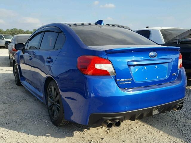 JF1VA1D67F9802773 - 2015 SUBARU WRX PREMIU BLUE photo 3